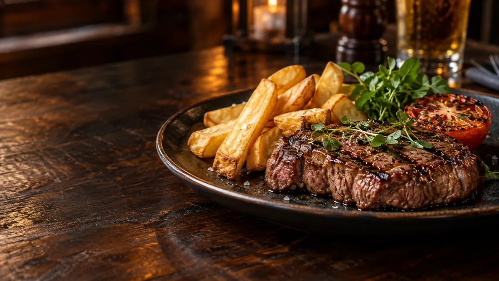 Illustrative steak nights event photo
